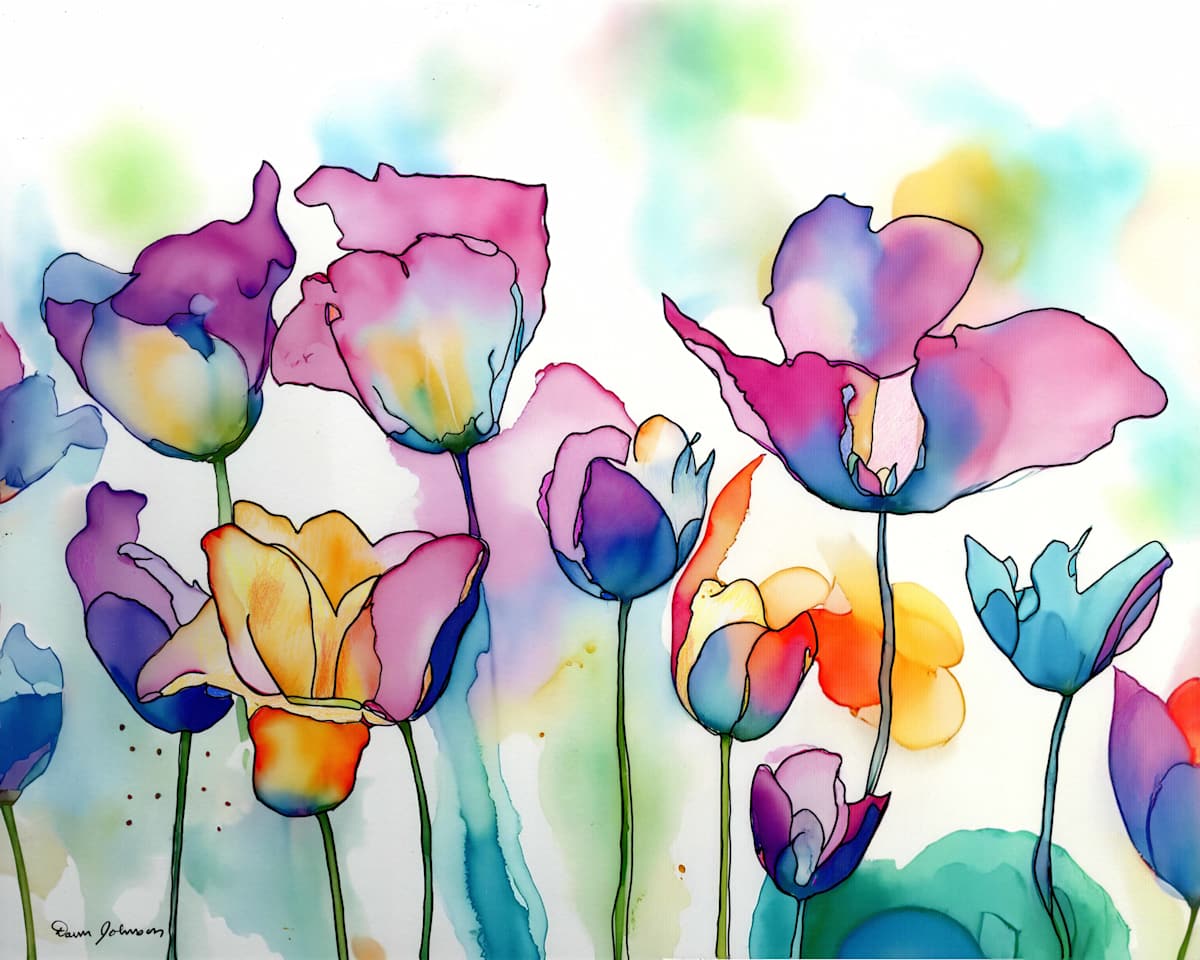 Tulip Garden by Dawn Johnson, Image 1.