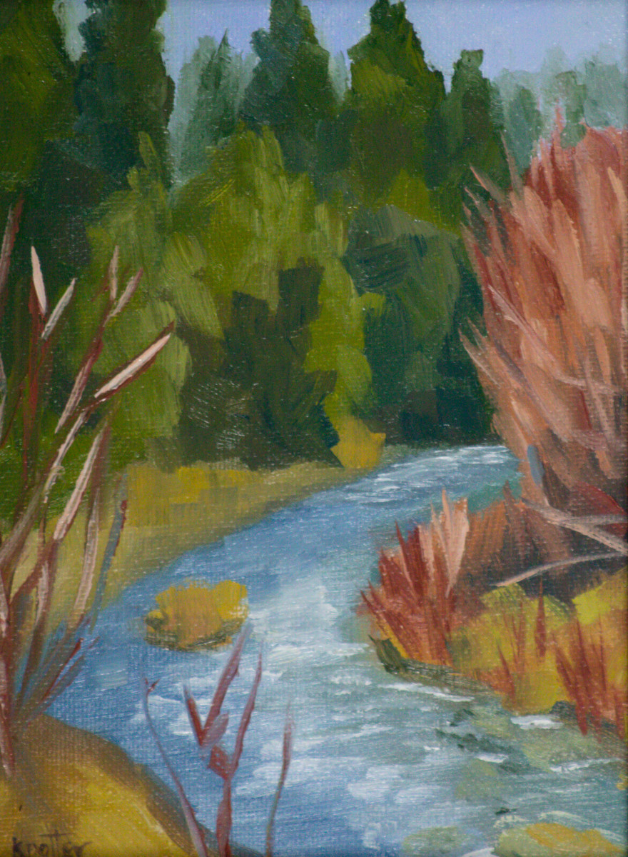 Big Creek Study by Kay Potter 