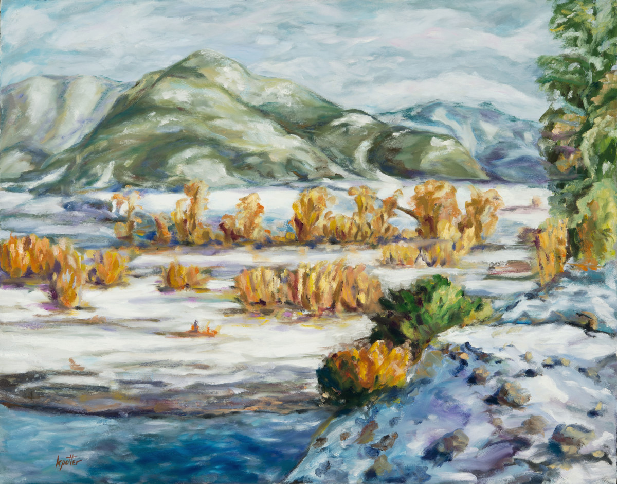 Home on the Yellowstone by Kay Potter 
