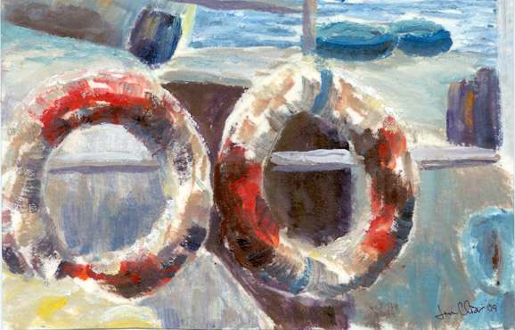 Life Rings by Jan Clizer, Image 1.