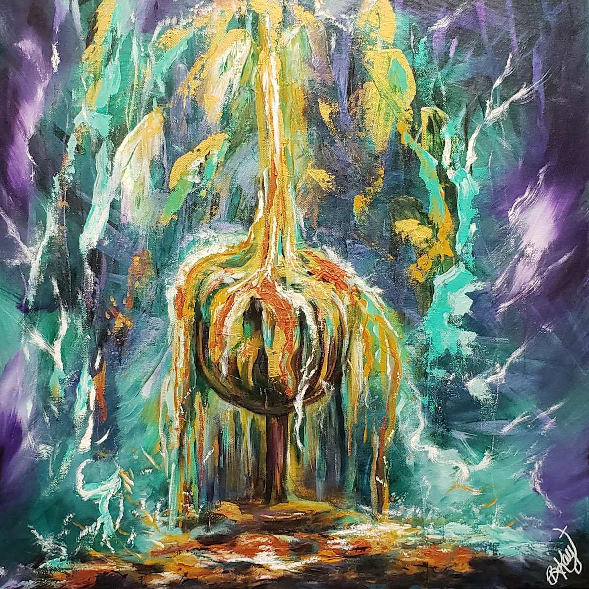 Over Flow* by BrendaKay Deyo, Image 1.