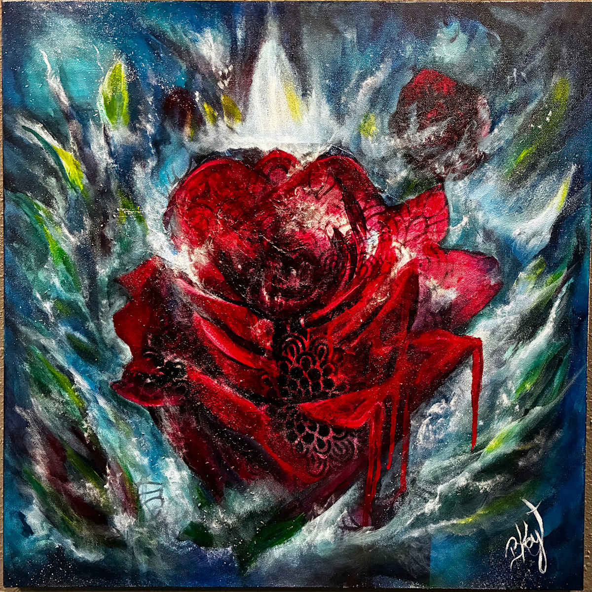 The rose by Brenda Kay Deyo, Image 1.