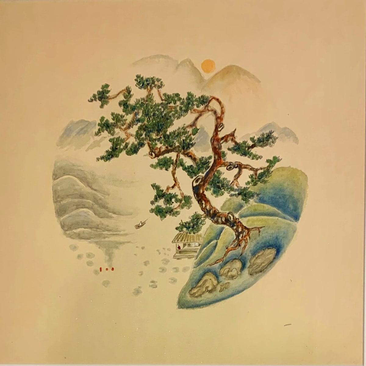 Glamūrinė pušis | Glamorous Pine by Ina Loreta Savickienė, Image 1.