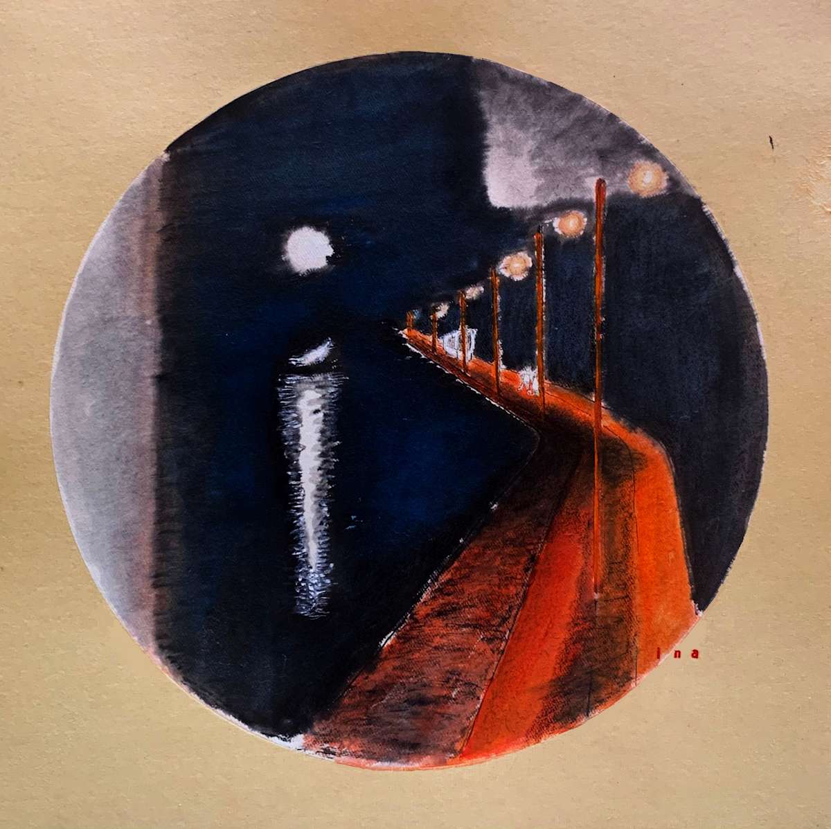Mėnulio atspindys | Moon’s Reflection by Ina Loreta Savickienė, Image 1.