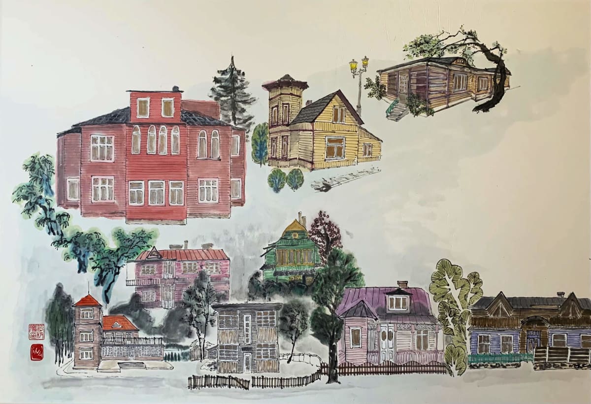 Medinės Kauno vilos / Wooden villas of Kaunas by Ina Loreta Savickiene 