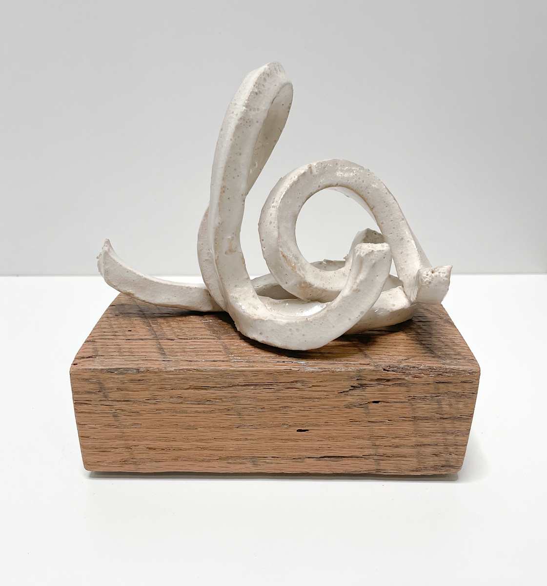 Small White Loop by Brandon Reese, Image 1.
