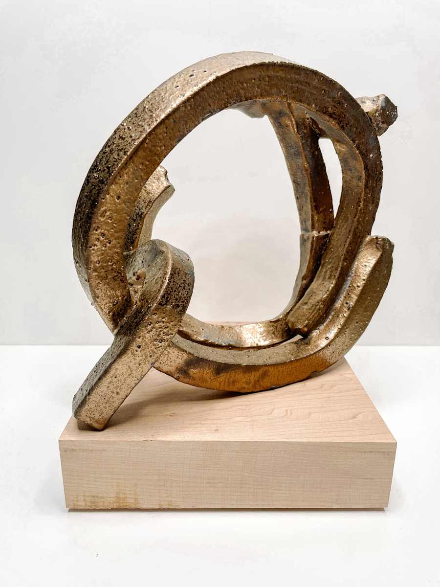 Bronze Hoop by Brandon Reese, Image 1.
