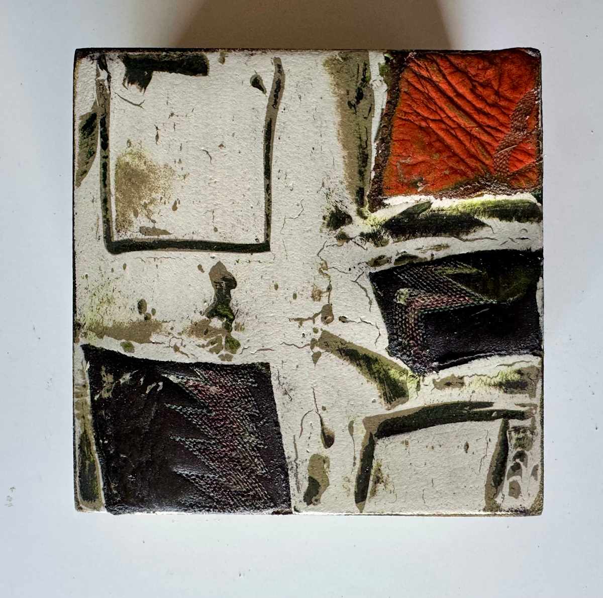 Five Square Mini-Painting by Brandon Reese 