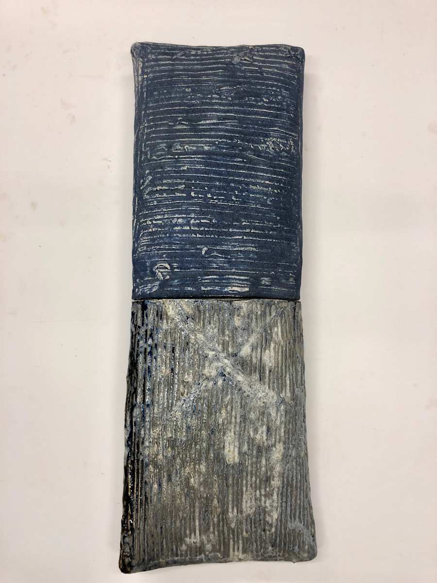 Pillow - Weathered Blue by Brandon Reese, Image 1.