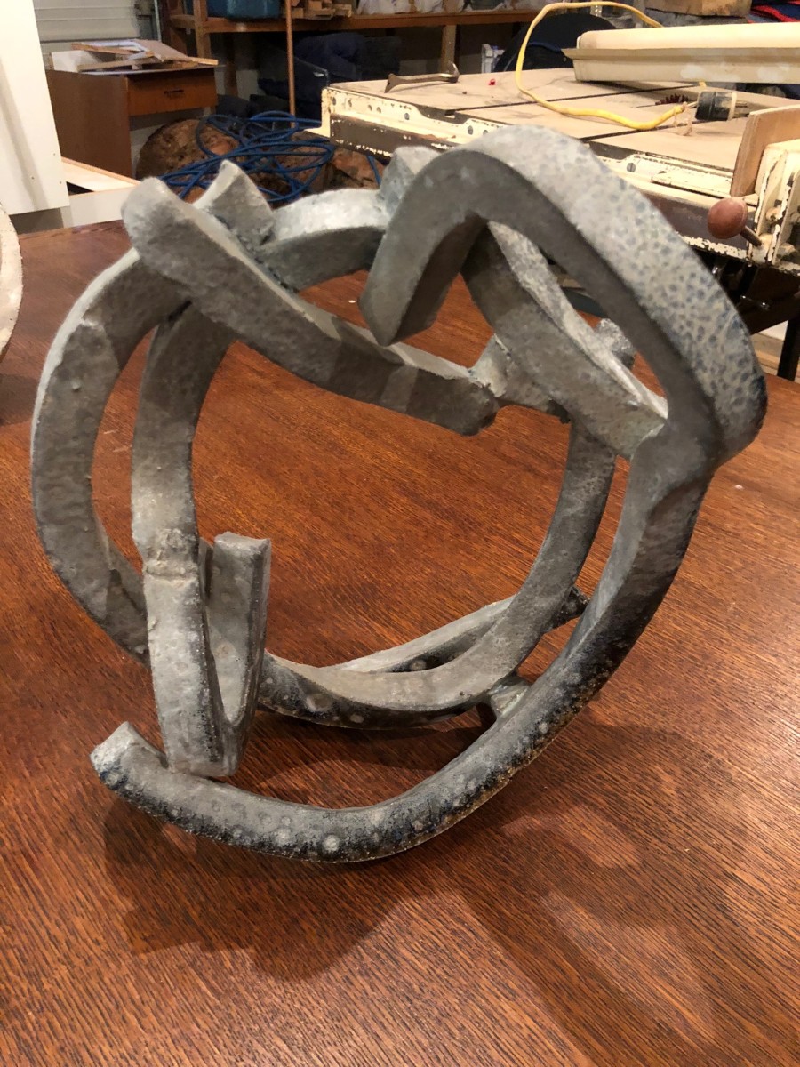 Hoop - Charcoal by Brandon Reese 