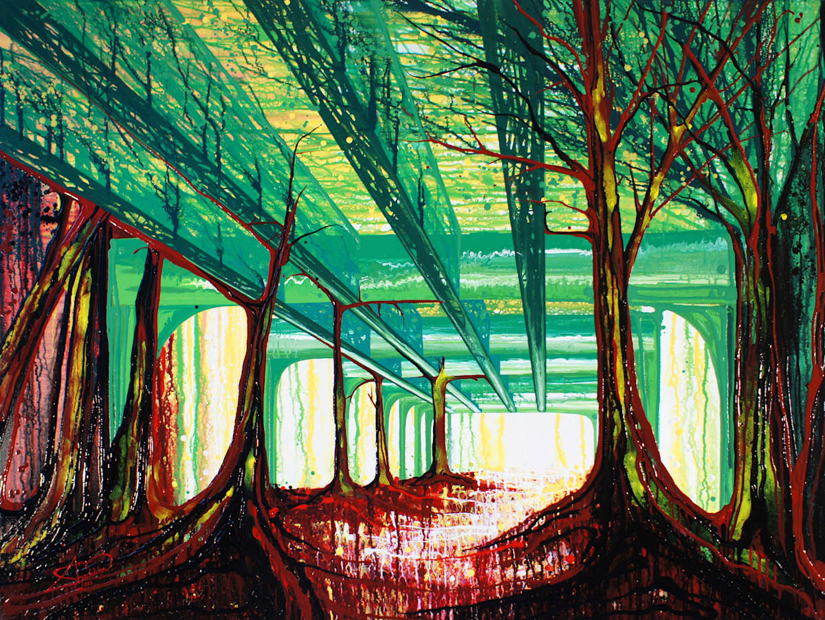 Up Route (Chicago + Costa Rica) by Amy Shackleton, Image 1.