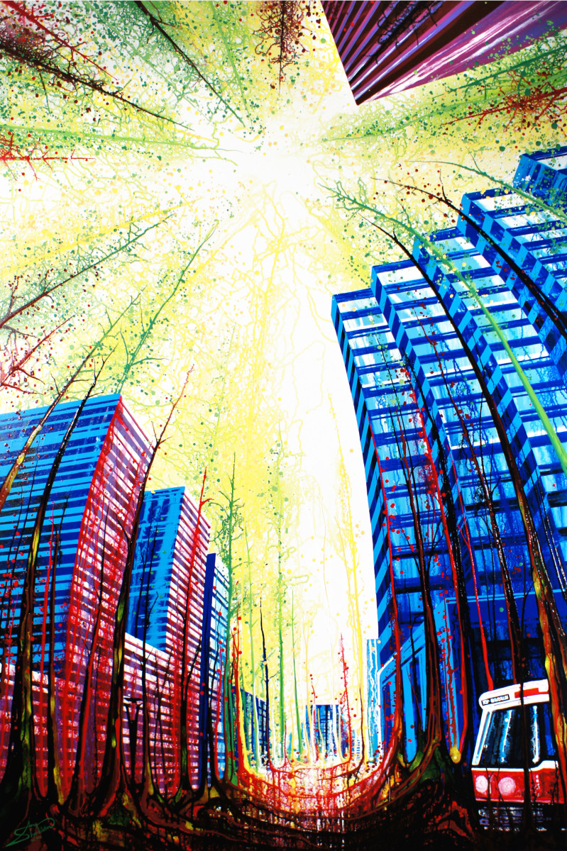 Reaching Up (Ontario + Quebec) by Amy Shackleton 