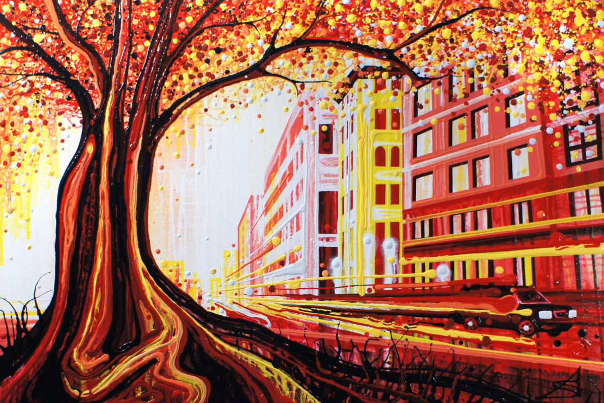 Street Canopy (Boston + Costa Rica) by Amy Shackleton 