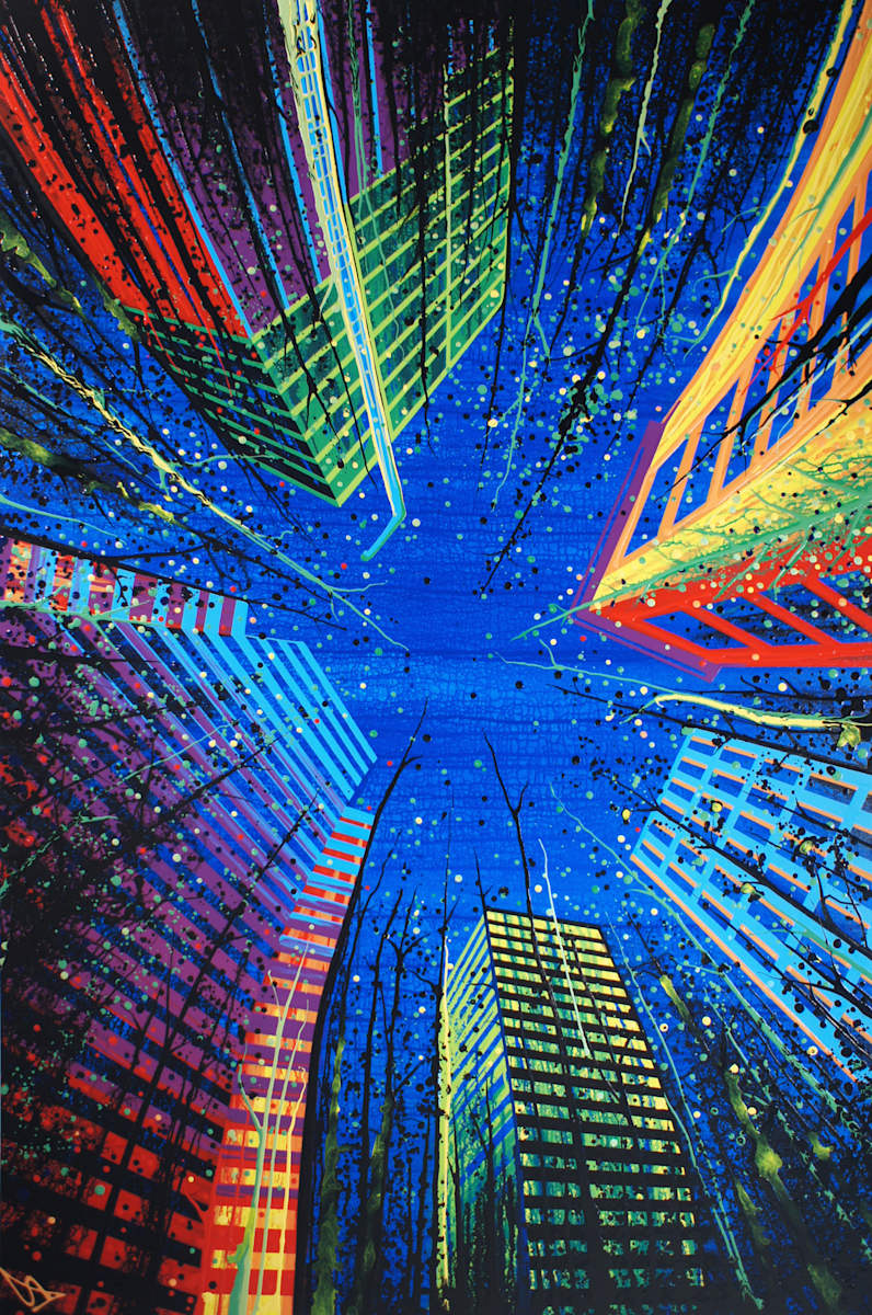 Buildup (Calgary, Cincinnati + Banff National Park) by Amy Shackleton, Image 1.
