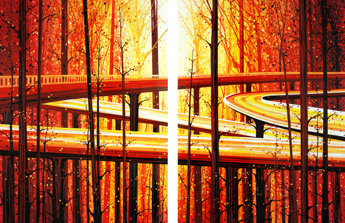 Treeway (San Francisco + Vancouver) by Amy Shackleton 