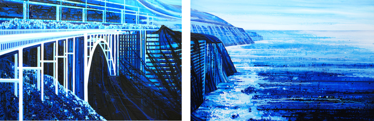 Bridge the Gap (Big Sur + Vancouver) by Amy Shackleton 