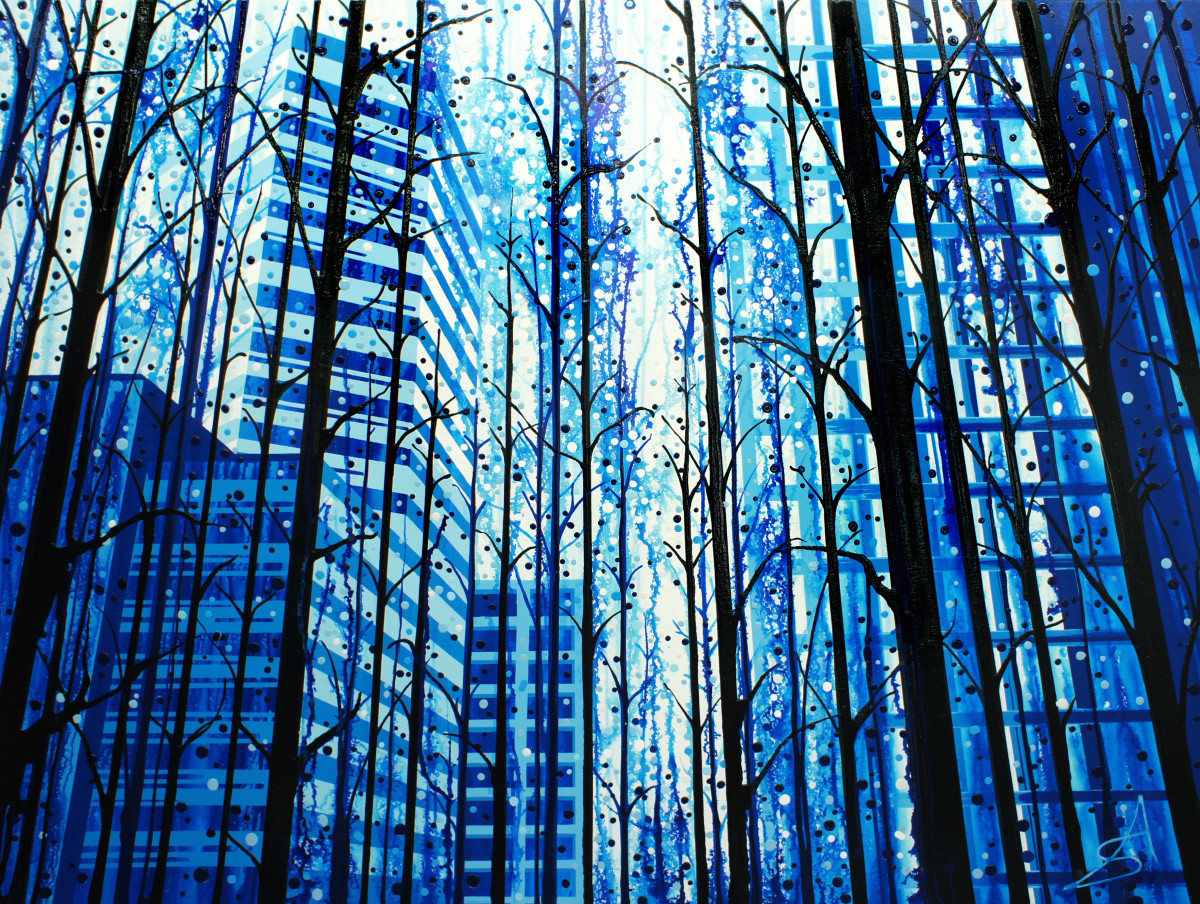 Tree-lined (Toronto + Yosemite National Park) by Amy Shackleton 