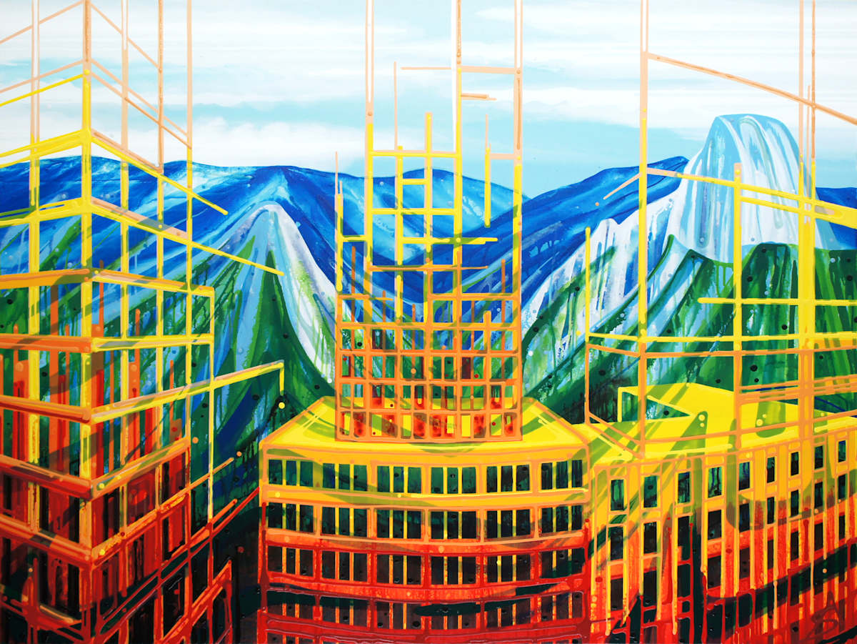 Through the Roof (New York + California) by Amy Shackleton, Image 1.