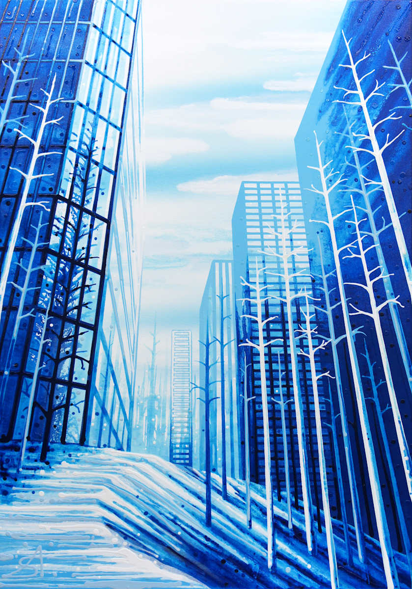 Slippery Slope (New York + Colorado) by Amy Shackleton, Image 1.