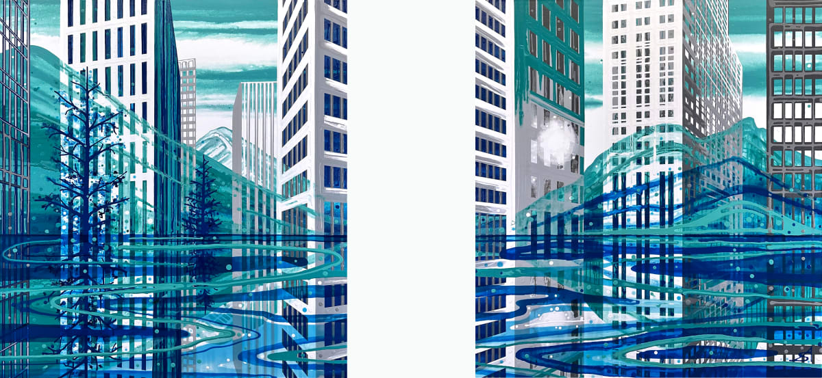 Reflect (Illinois + Alberta) by Amy Shackleton 