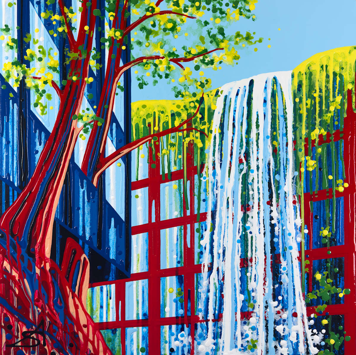 Weeping Wall (Iceland + England + Canada) by Amy Shackleton 