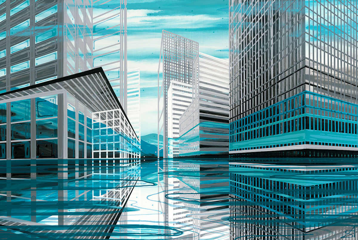 Above Water (New York + Yukon) by Amy Shackleton, Image 1.