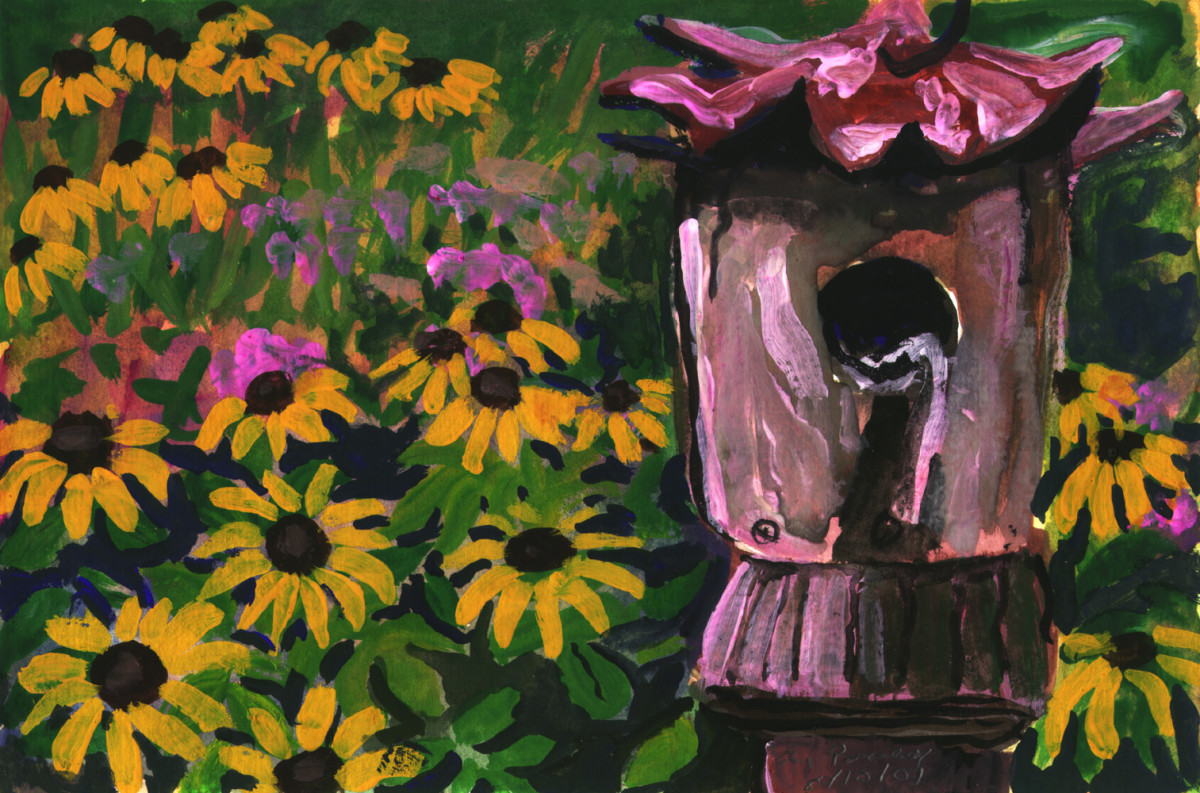 August 10, 2007 Bird House by Alan Powell 