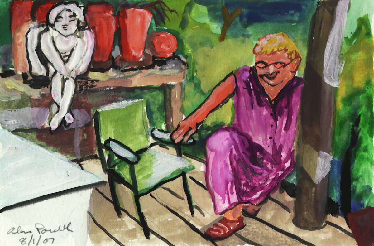 August 1, 2007 Front Porch by Alan Powell, Image 1.