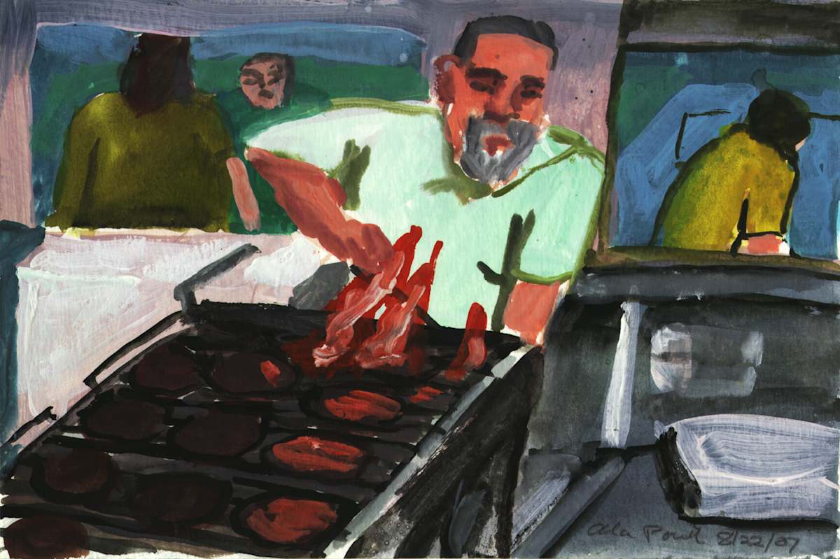 August 22, 2007; Grilling Grange County Fair by Alan Powell, Image 1.