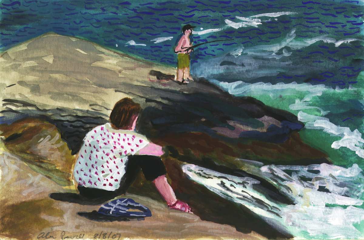 August 8, 2007 By the Waves by Alan Powell, Image 1.