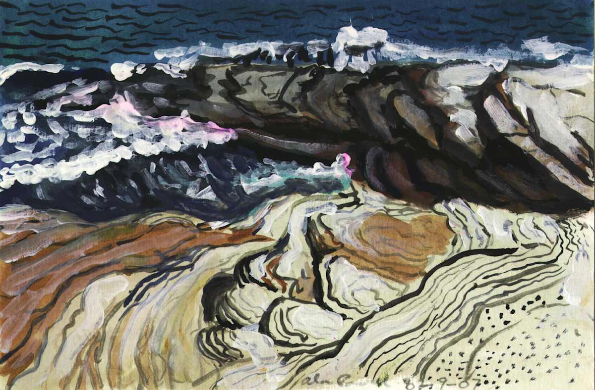 August 9, 2007 Waves by Alan Powell, Image 1.