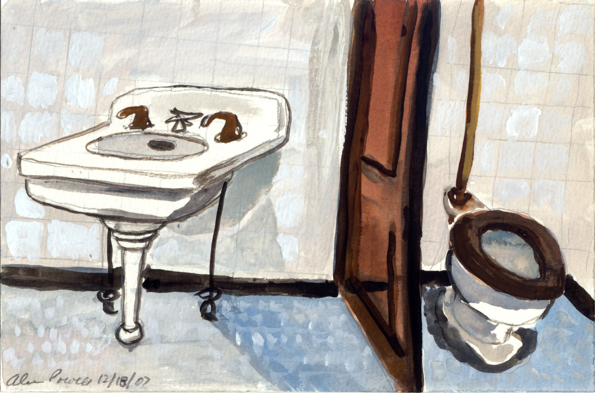 December 18, 2007; Bathroom Grange by Alan Powell 