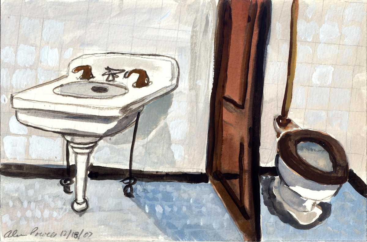 December 18, 2007; Bathroom Grange by Alan Powell, Image 1.