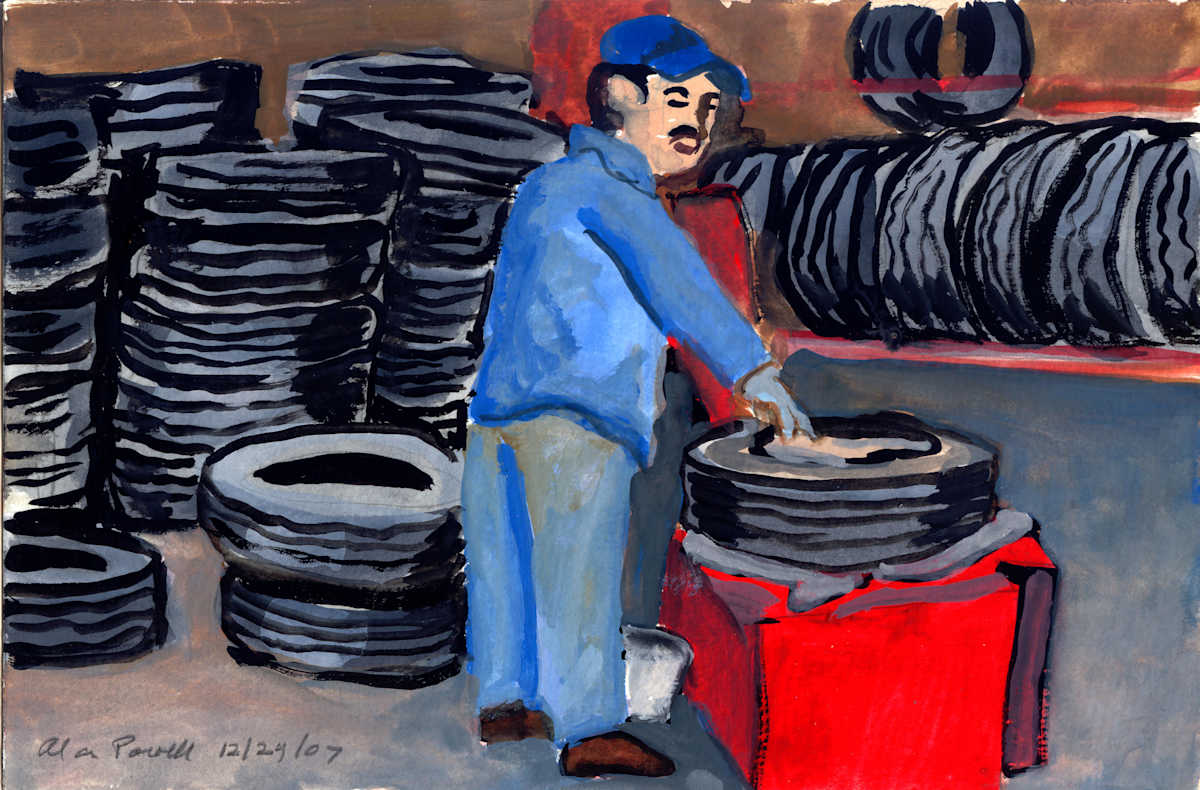 December 24, 2007 Mechanic  by Alan Powell, Image 1.