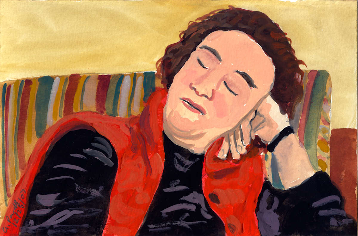 December 25, 2007 Christmas Nap by Alan Powell, Image 1.