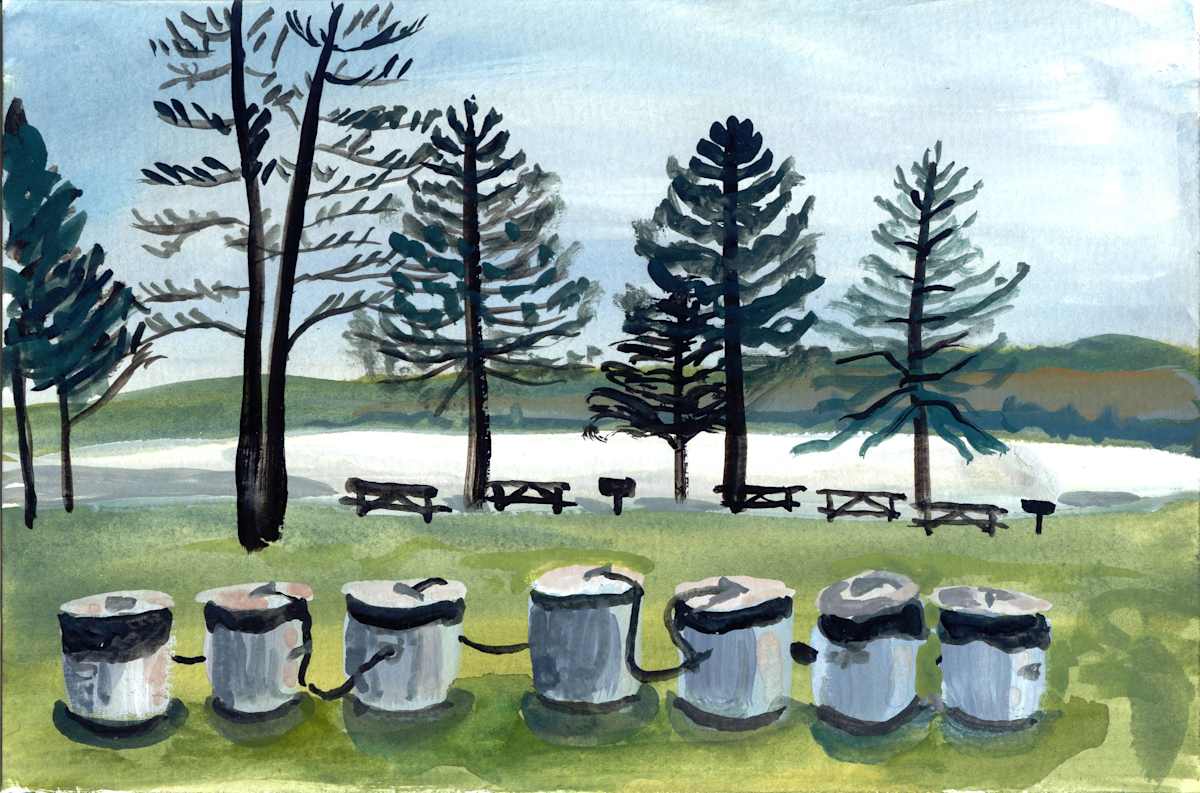 December 31, 2007  Lake Noximickon by Alan Powell, Image 1.