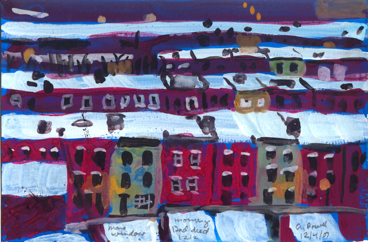 December 4, 2007;  Mom's Window  by Alan Powell 