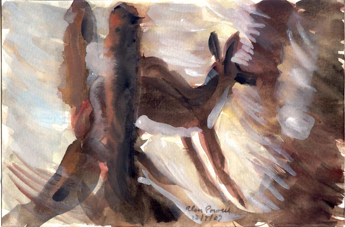 December 7, 2007; Deer in the Woods by Alan Powell, Image 1.