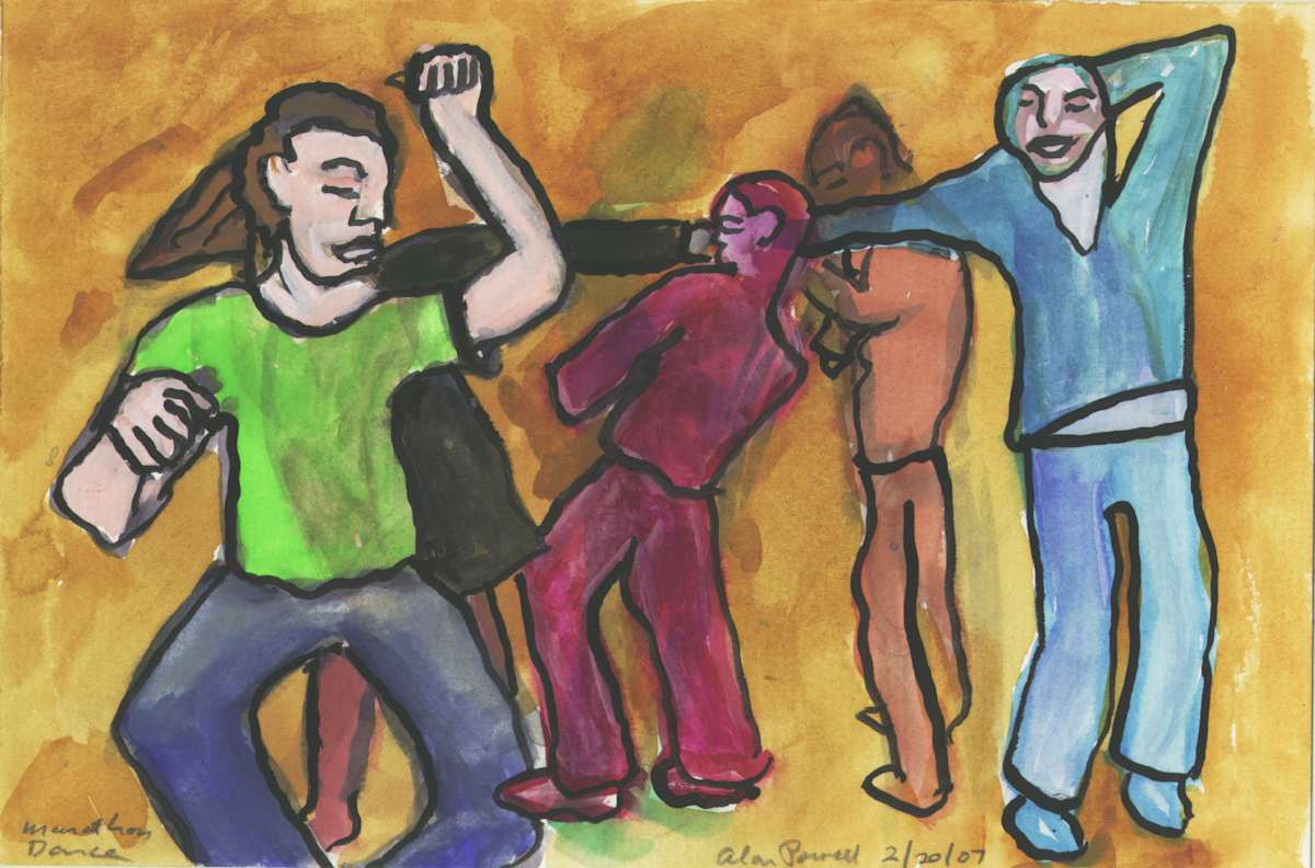 February 20, 2007  Dancers by Alan Powell, Image 1.