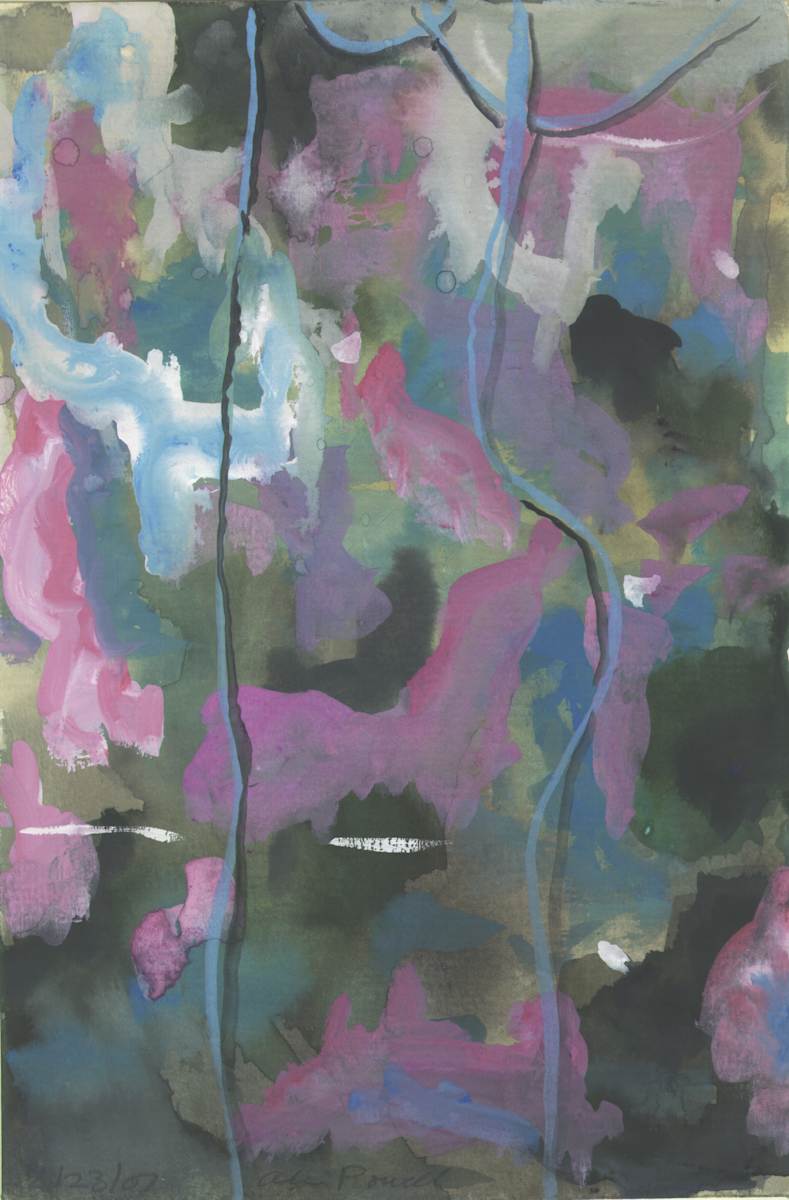 February 23, 2007 Color Study with Branches by Alan Powell, Image 1.