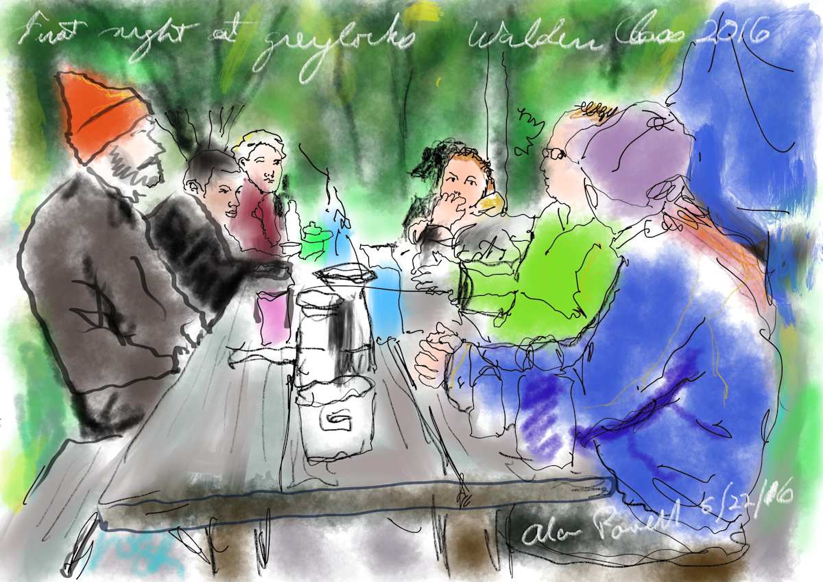 First Night At Greylocks, Image 1.