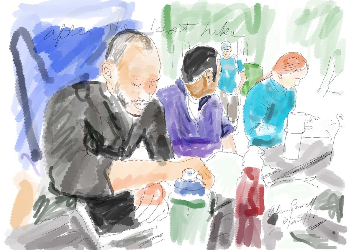Dinner Time At Camp, Image 1.