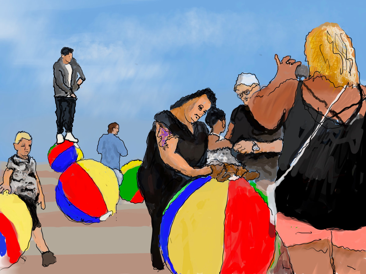 Shore Core - Beach Ball Admiration 