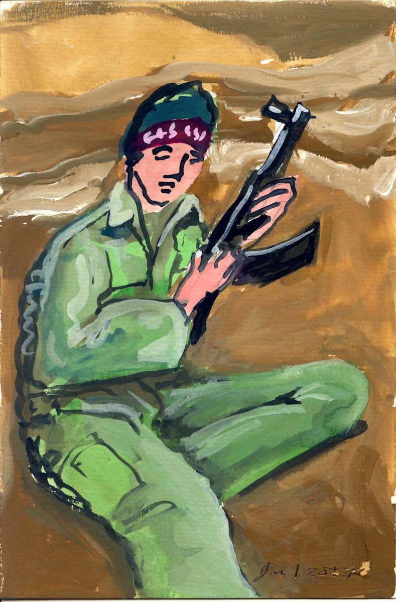 January 1, 2007 Soldier by Alan Powell, Image 1.