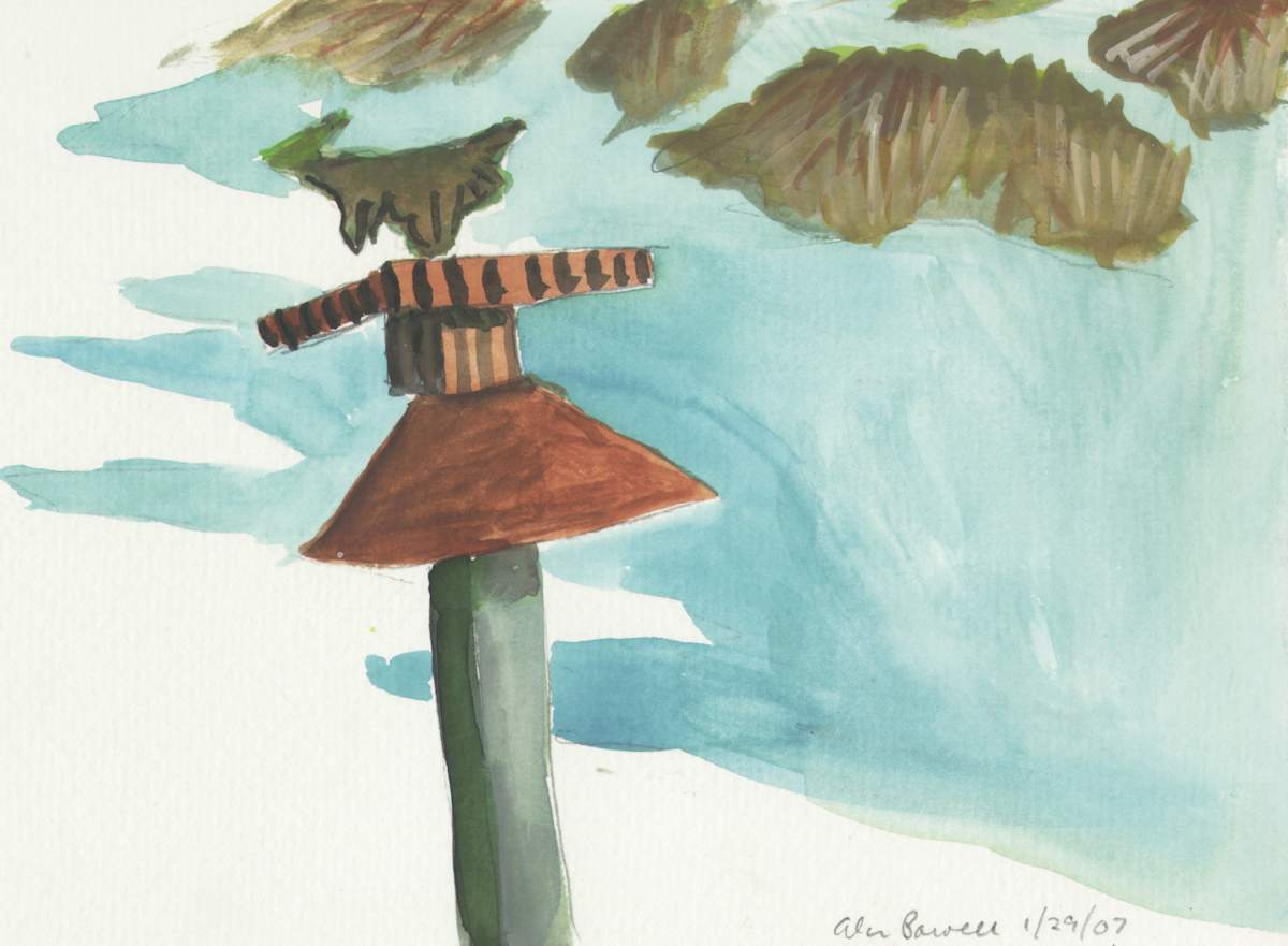 January 29, 2007  Bird Feeder by Alan Powell, Image 1.