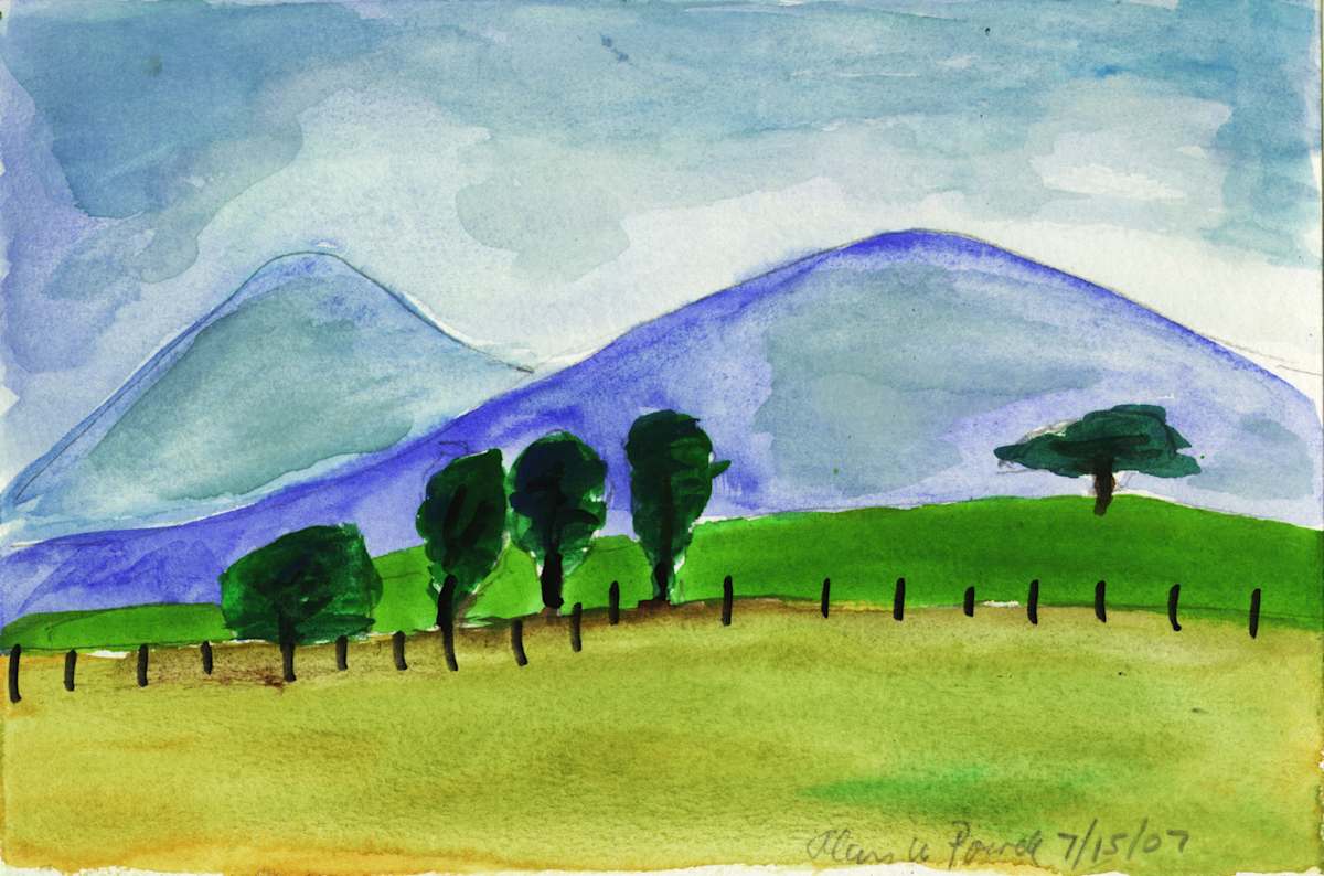 July 15, 2007 Blue Ridge Mountains by Alan Powell, Image 1.