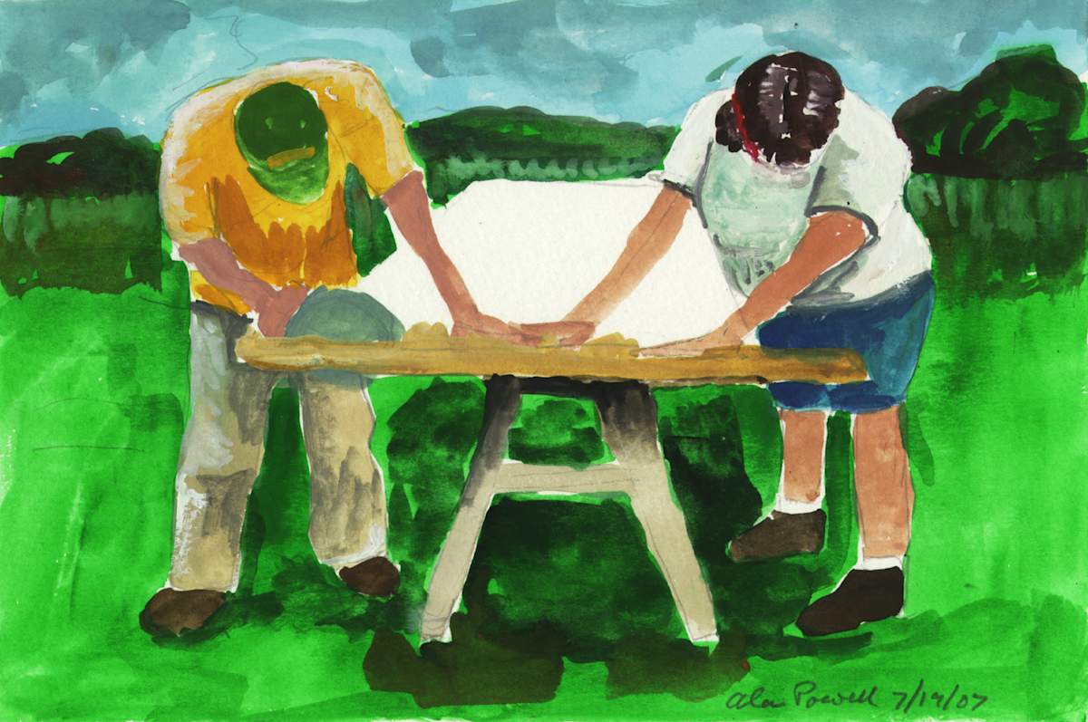 July 19, 2007 Trinity Buckingham Work Week by Alan Powell, Image 1.