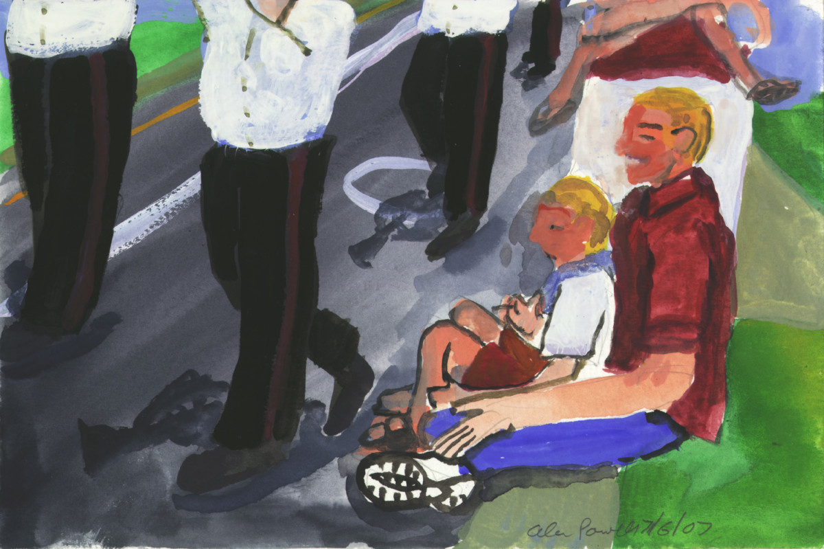 July 6, 2007 - Father & Son July 4th Parade by Alan Powell 