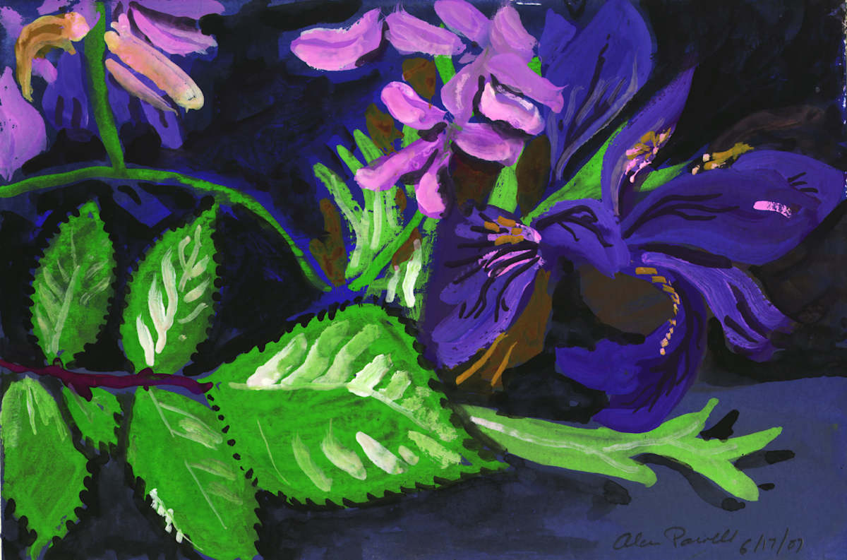 June 17, 2007 Spring Flowers by Alan Powell, Image 1.