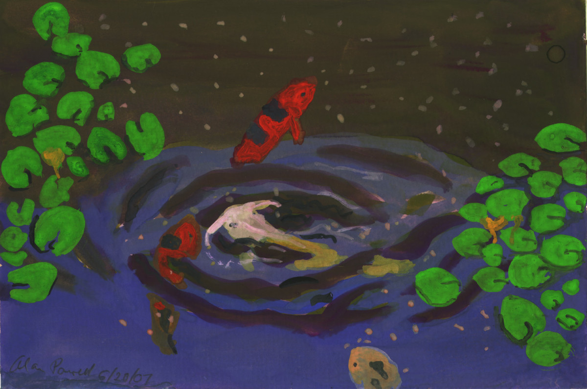 June 20, 2007  Koi Pond by Alan Powell 